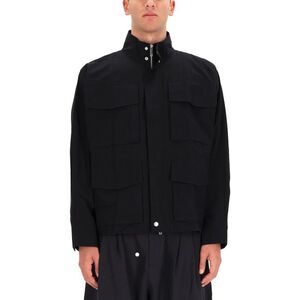 STUDIO NICHOLSON Men's Utility Jacket Men BLACK Outerwear